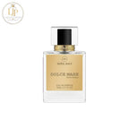 Dolce Mare perfume bottle by Mira Max on a white background