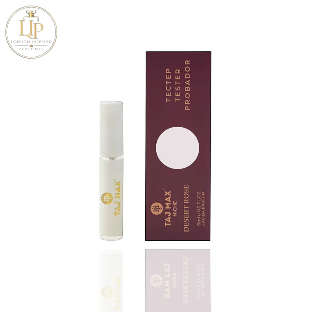 Taj Max perfume bottle and packaging on a white background