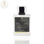 Taj Max Sexy Oud perfume bottle on a white background