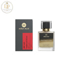 London Inspired Perfumes Chocolate Dubai Mira Max Eau de Parfum for women, 50ml. Gourmand fragrance with chocolate, pistachio, and caramel notes.