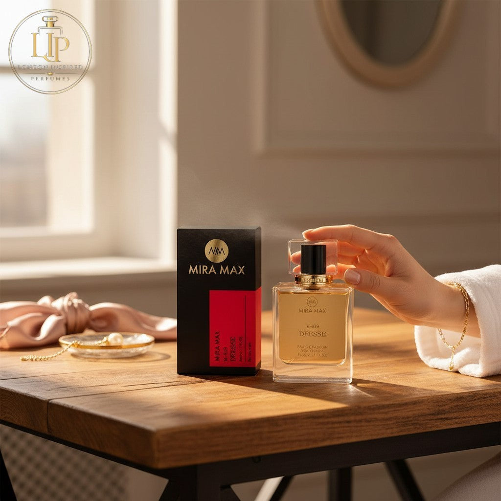 London Inspired Perfumes DÉESSE MIRA MAX 50ml Eau de Parfum for women with vanilla notes.