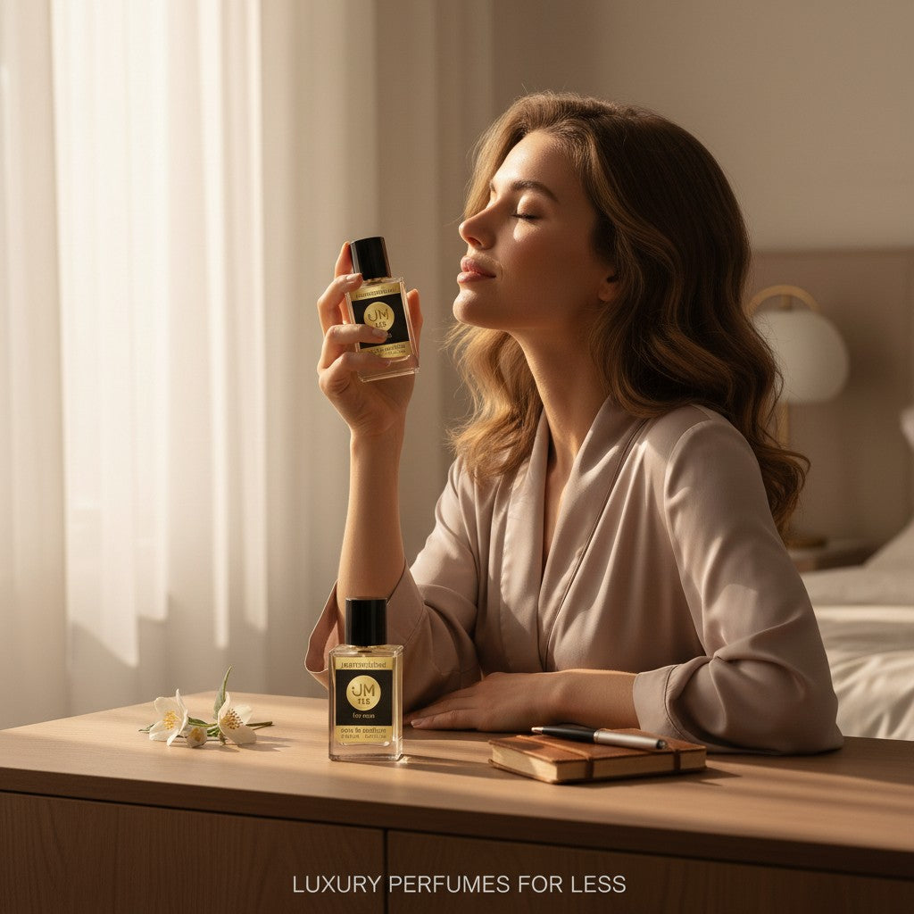London Inspired Perfumes Jeanmishel 115 Eau de Parfum for men, 60ml bottle with black cap and gold label.