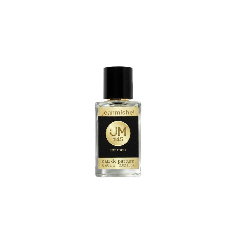 London Inspired Perfumes Jeanmishel 145 for men eau de parfum, leather fragrance with grapefruit, pepper, vetiver notes.