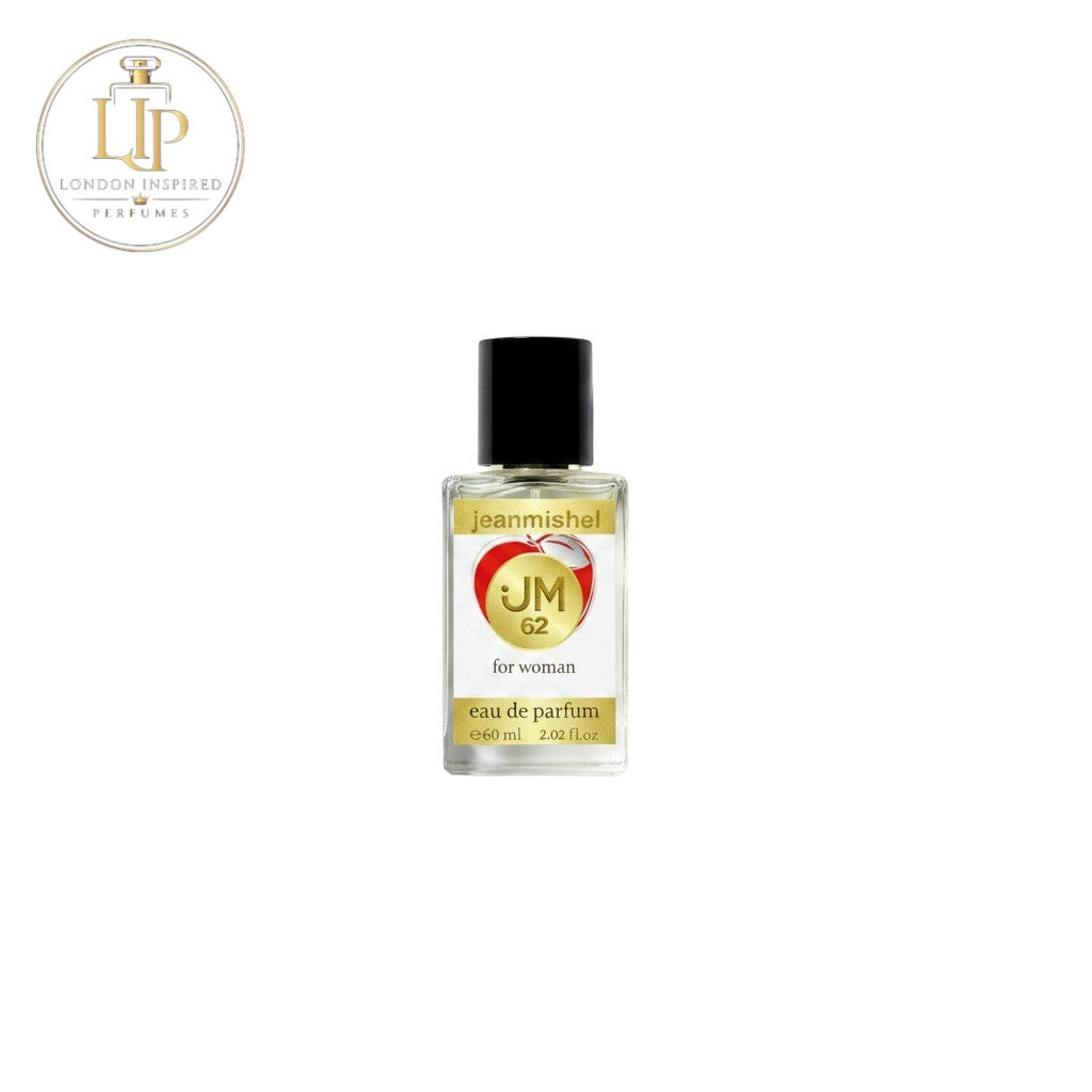 London Inspired Perfumes Jeanmishel 62 eau de parfum for women, floral citrus scent with apple and musk notes.
