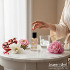 London Inspired Perfumes Jeanmishel Seventy-One eau de parfum for women, floral fruity scent with pomegranate, peony, and musk notes.