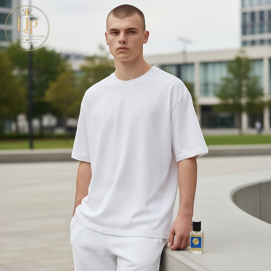 London Inspired Perfumes Jeanmishel Thirty-Nine Eau de Parfum for men, woody spicy fragrance with grapefruit, bergamot, pepper, cedar, and vetiver.