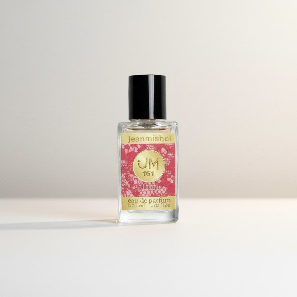 London Inspired Perfumes JM 161 eau de parfum for women, a floral fragrance with peony and pink pepper notes.