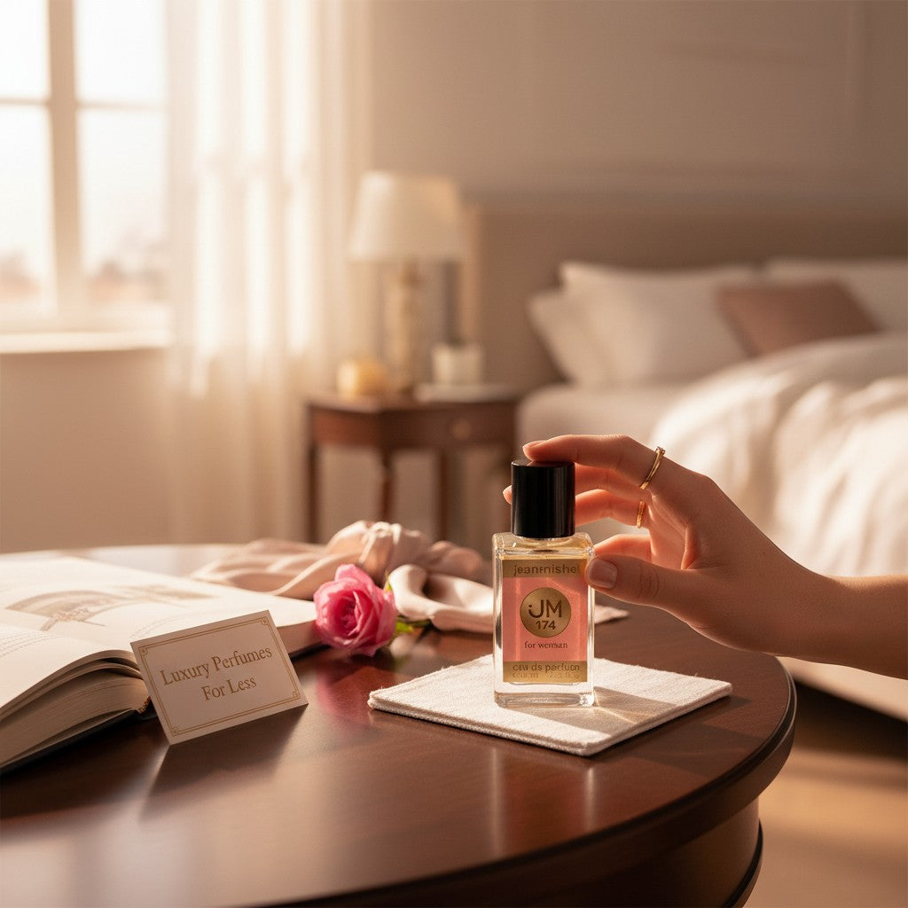 London Inspired Perfumes JM 174 for women eau de parfum, floral scent with notes of jasmine and vanilla.