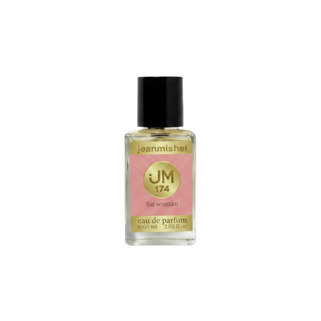 London Inspired Perfumes JM 174 Jenamishel eau de parfum for women, floral fragrance with notes of jasmine and vanilla.