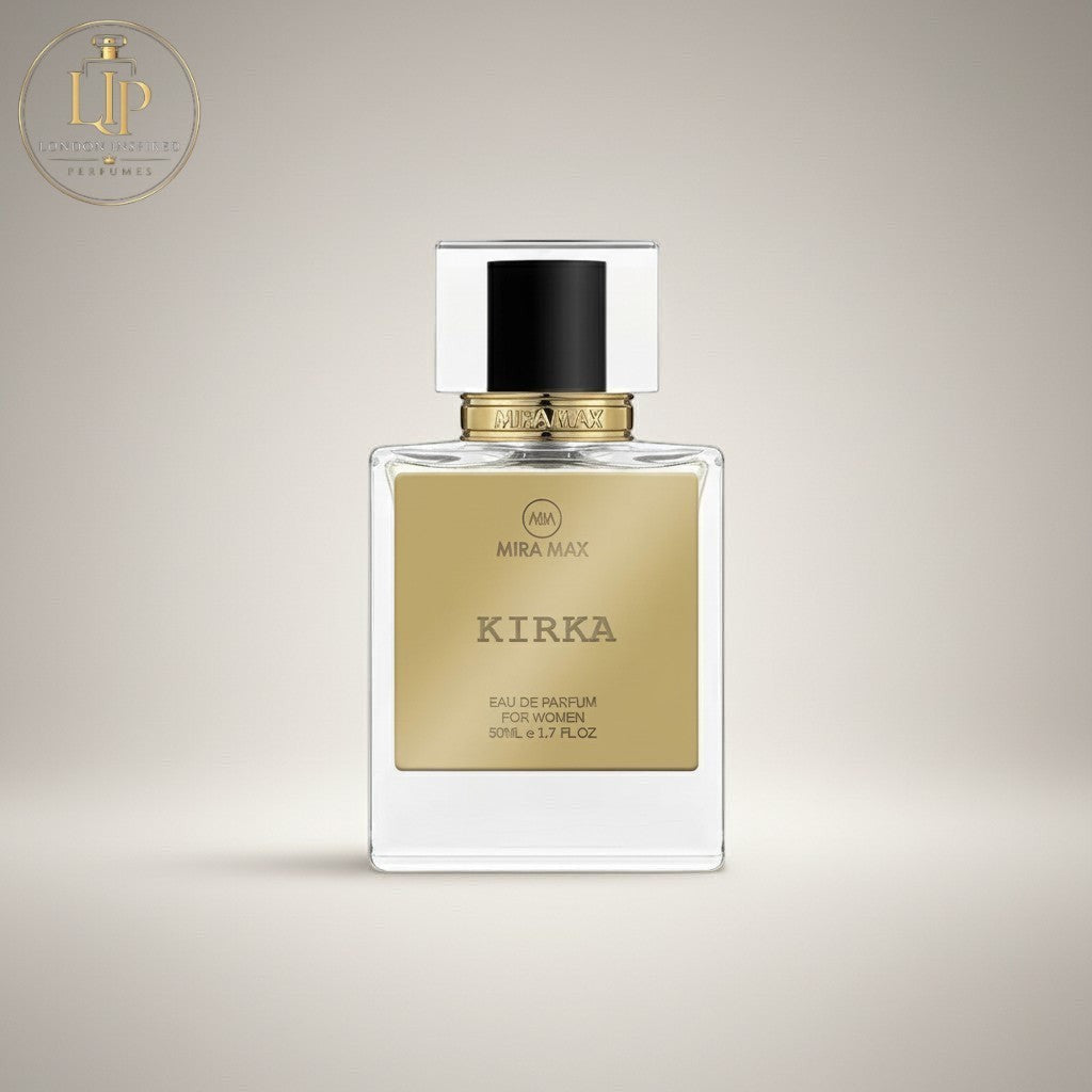 London Inspired Perfumes KIRKA Mira Max 50ml Eau de Parfum for women, fruity chypre fragrance.