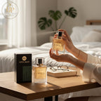 London Inspired Perfumes L'AMOURE N4 Mira Max 50ml Eau de Parfum, woody fougere fragrance with lemon, orange, spice, amber, and musk notes.