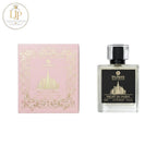 London Inspired Perfumes Taj Max Night in Dubai Niche Edition 100ml Eau de Parfum bottle and pink box with gold ornate details.
