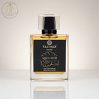 London Inspired Perfumes TAJ Max AQUA OUD Eau de Parfum 100ml, a unisex woody and leather fragrance with patchouli notes.