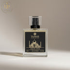 London Inspired Perfumes TAJ Max AQUA OUD Eau de Parfum 100ml, a unisex woody leather fragrance with patchouli and oud notes.