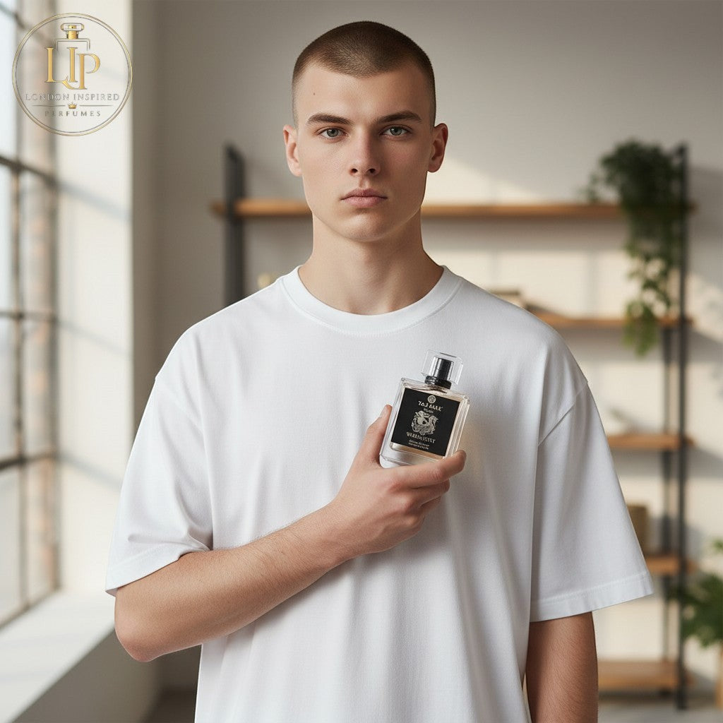 London Inspired Perfumes TAJ Max WILD & SEXY Eau de Parfum for Unisex, floral fruity fragrance with notes of bergamot, peach, vanilla.