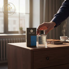 London Inspired Perfumes WILDMAN Mira Max 50ml Eau de Parfum for men, clear liquid with silver label.
